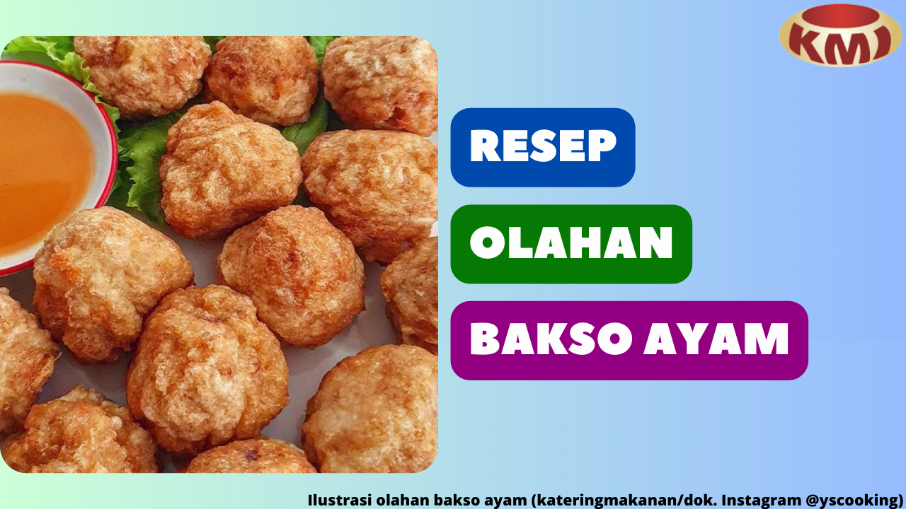 9 Resep Olahan Bakso Ayam yang Enak dan Gurih